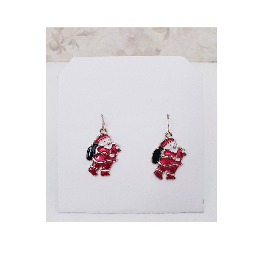 SANTA EARRINGS